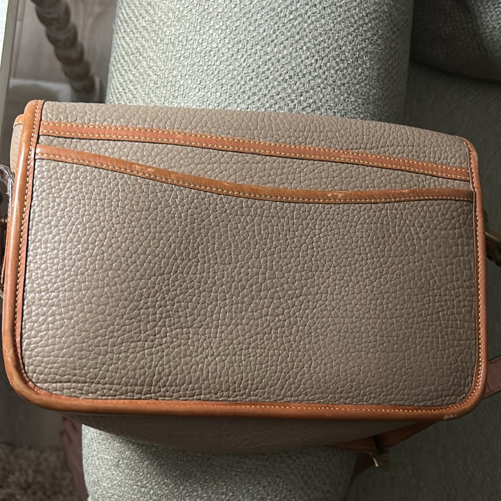 Dooney & Bourke Brown Crossbody Bag with Gold Hardware - Picture 4 of 6